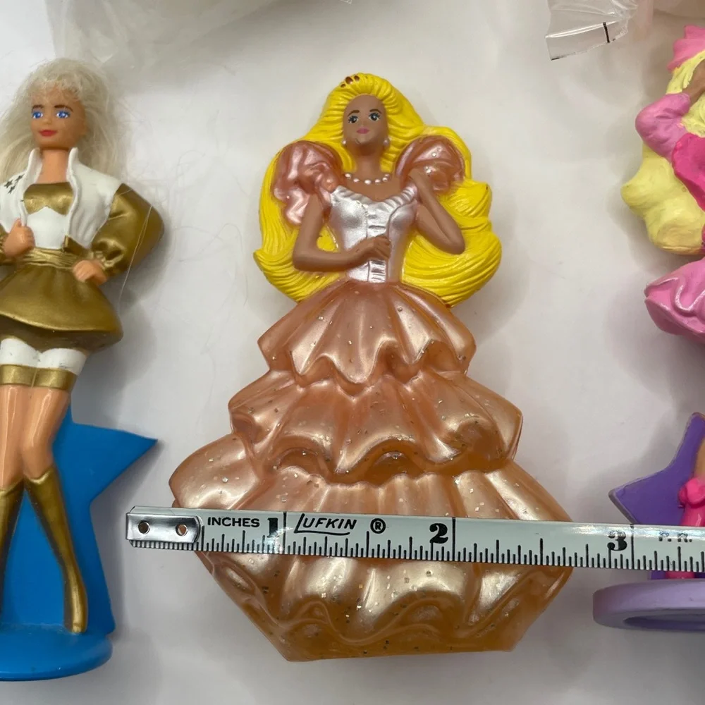 Set of 5 - McDonalds Happy Meal Toys-Mattel Barbies- 1990s -2 sealed